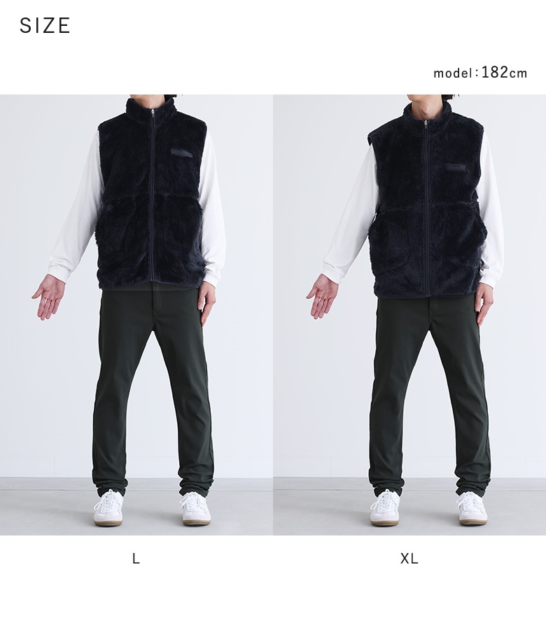 osharewalker（オシャレウォーカー） ベスト フリース メンズ アウター