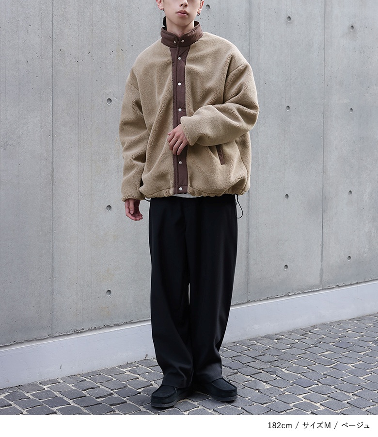osharewalker（オシャレウォーカー） ジャケット ボア メンズ アウター