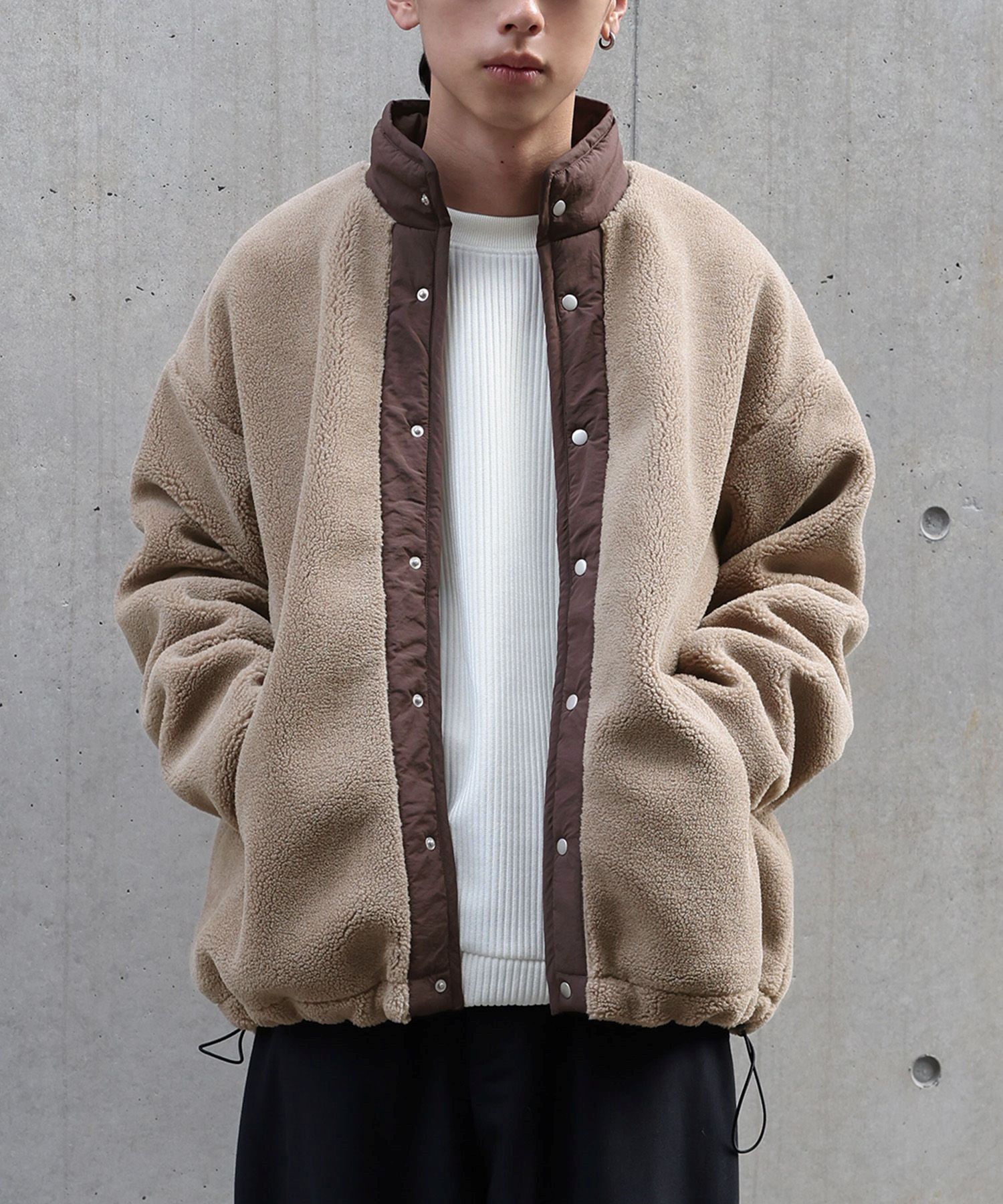 osharewalker（オシャレウォーカー） ジャケット ボア メンズ アウター