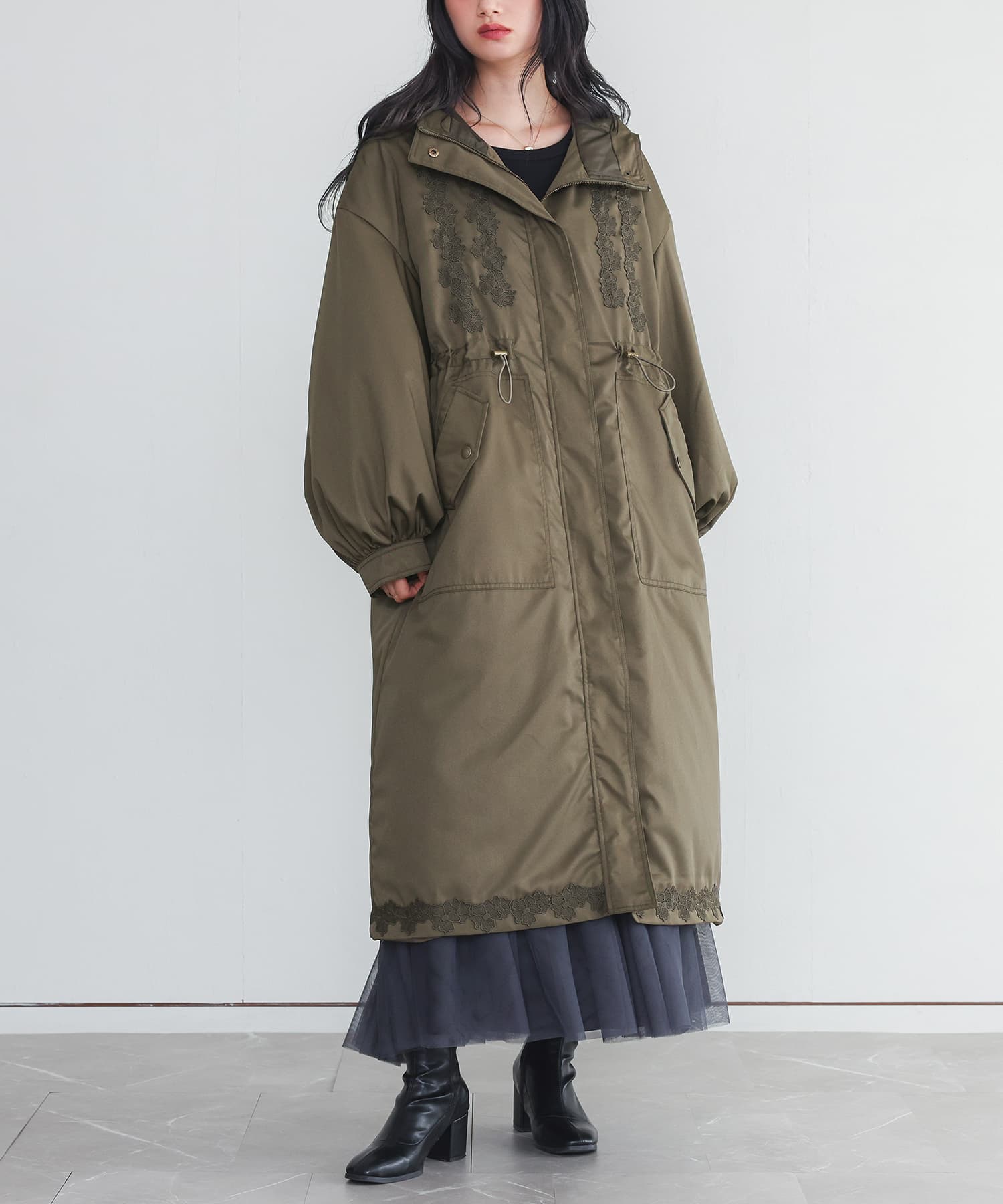 osharewalker（オシャレウォーカー） モッズコート ロング丈