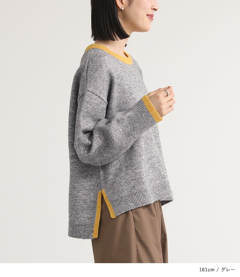 osharewalker ニット 長袖 レディース トップス セーター