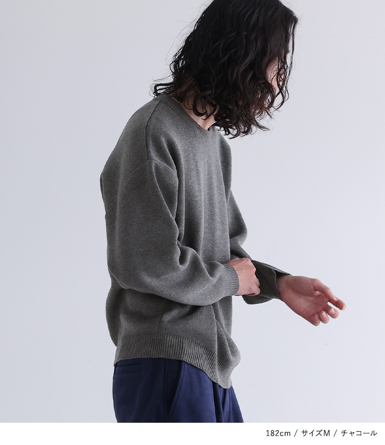 osharewalker（オシャレウォーカー） ニット 長袖 メンズ トップス