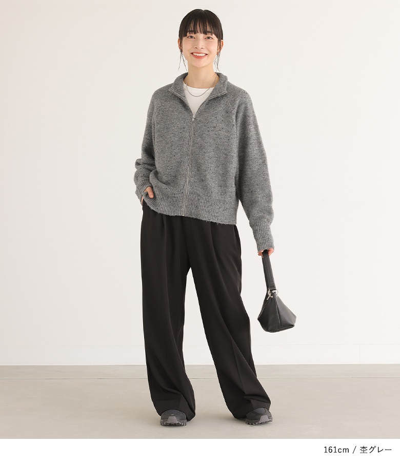 osharewalker カーディガン レディース ニット カーデ ブルゾン