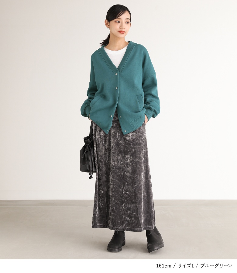 ニット、スウェット カーディガン、ロング、黒】 GLAYのTERUさん