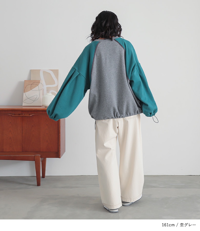 osharewalker スウェット 長袖 レディース トップス トレーナー