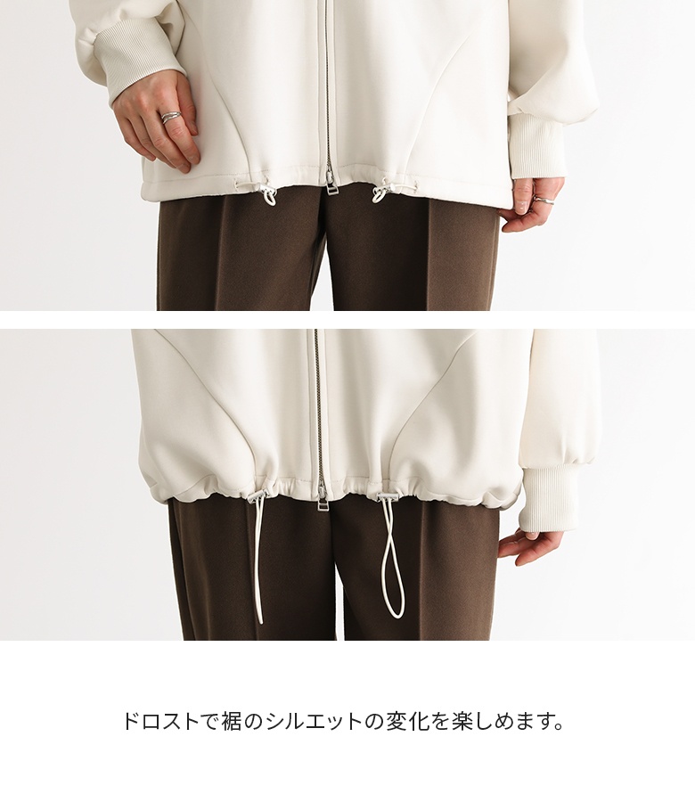 パーカー レディース トップス ジップパーカー スウェット トレーナー ビッグシルエット オーバーサイズ【メール便不可】【30】 | osharewalker | 08