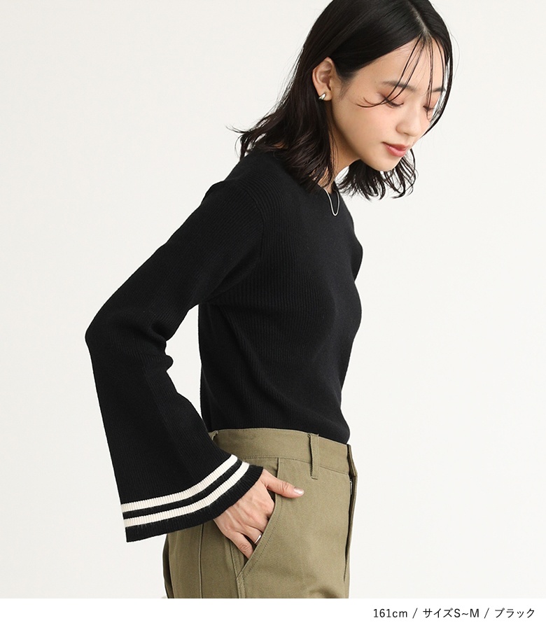osharewalker ニット 長袖 レディース トップス セーター