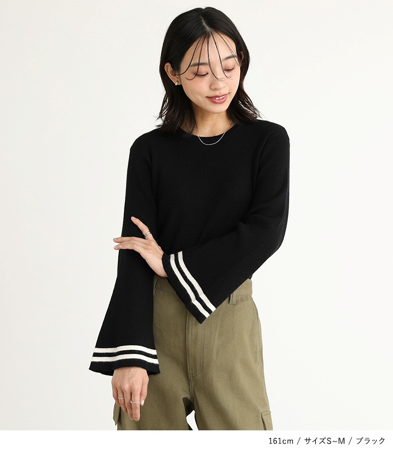 osharewalker ニット 長袖 レディース トップス セーター