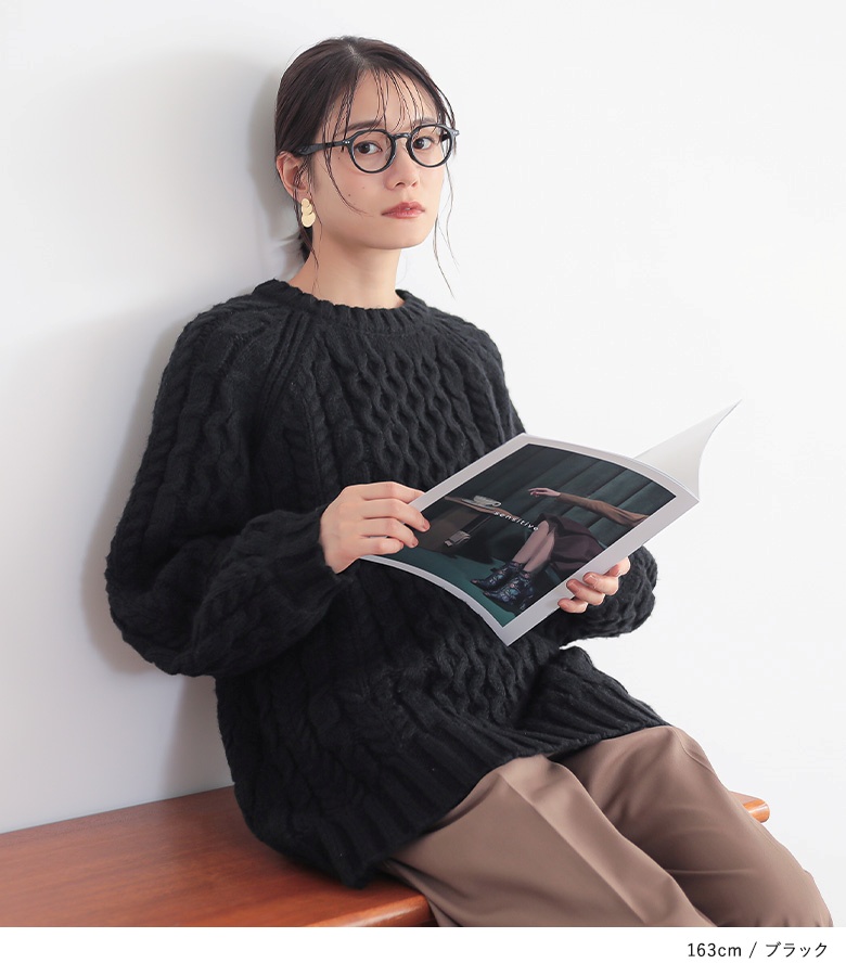 osharewalker（オシャレウォーカー） ニット 長袖 レディース トップス