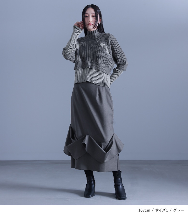 osharewalker（オシャレウォーカー） ニット 長袖 レディース トップス