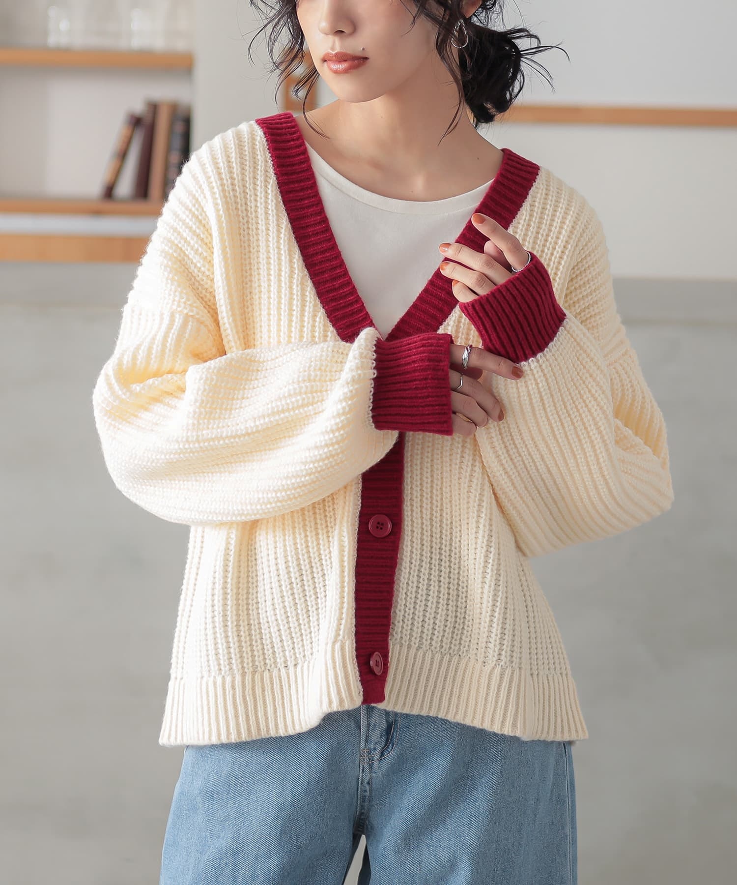 osharewalker（オシャレウォーカー） ニット カーディガン 長袖