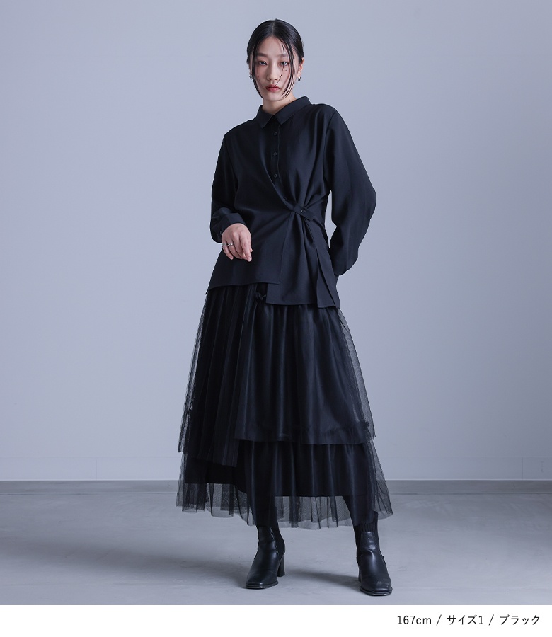 osharewalker シャツ 長袖 レディース トップス ブラウス