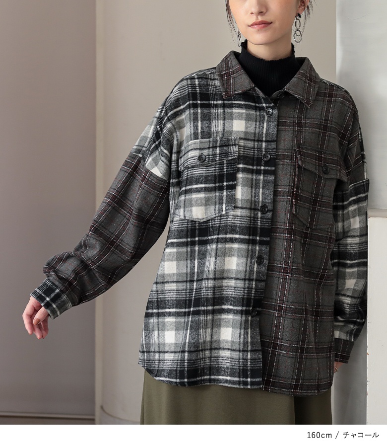 osharewalker（オシャレウォーカー） シャツ 長袖 レディース トップス