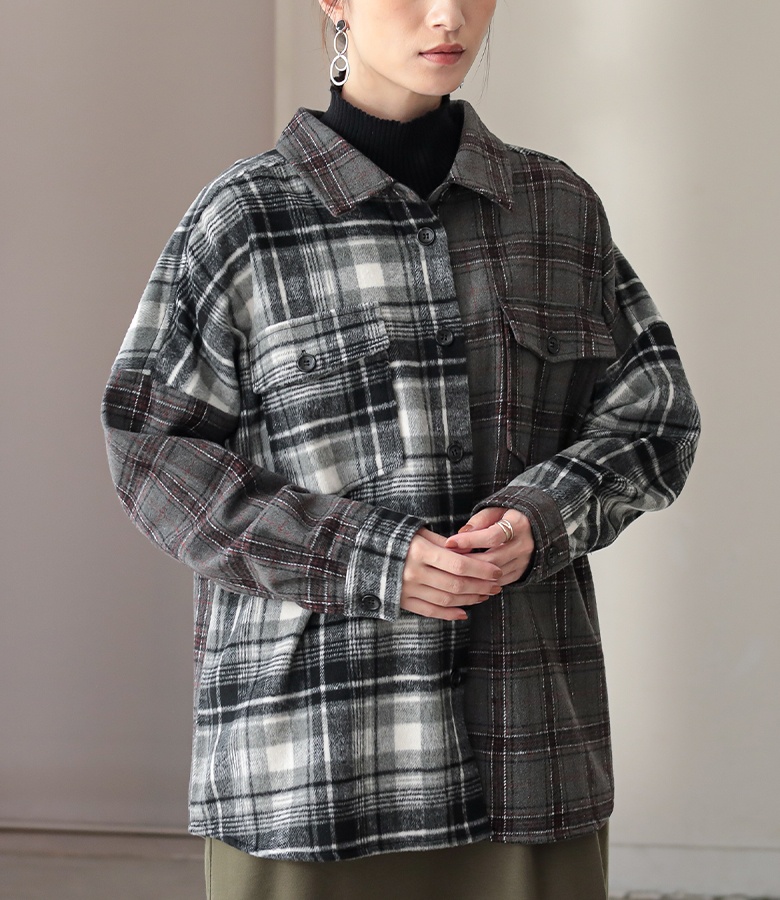 osharewalker（オシャレウォーカー） シャツ 長袖 レディース トップス