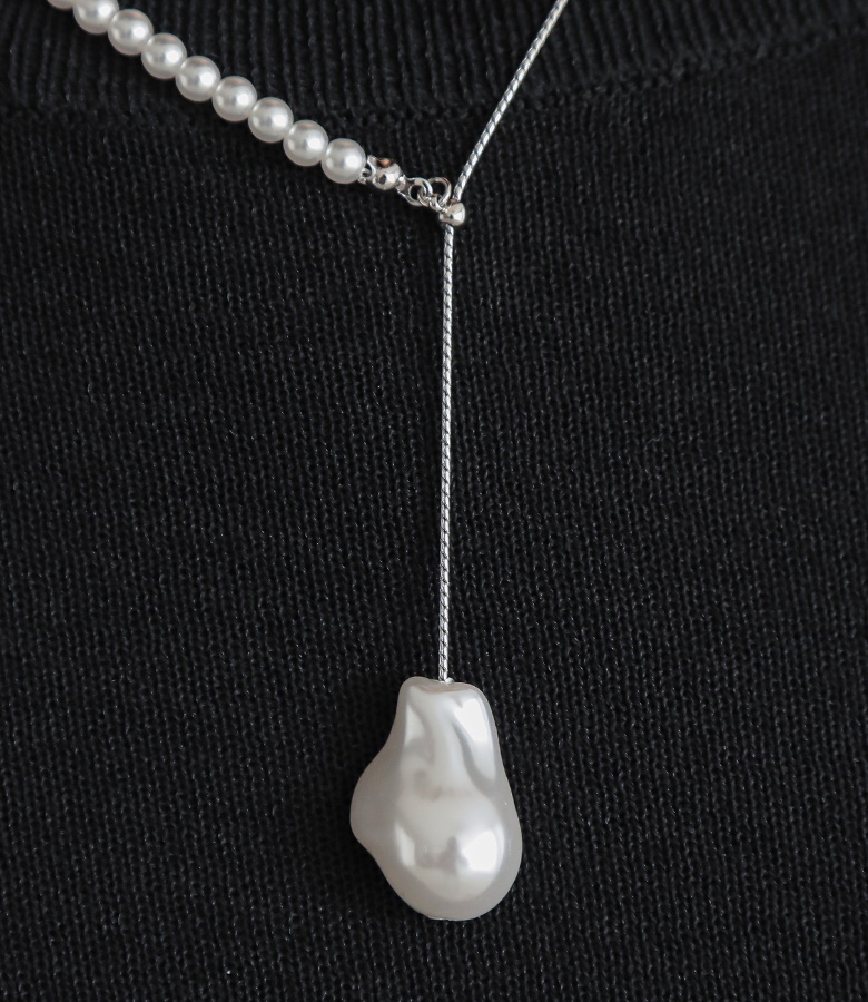 ネックレス レディース アクセサリー 変形 フ...の詳細画像5