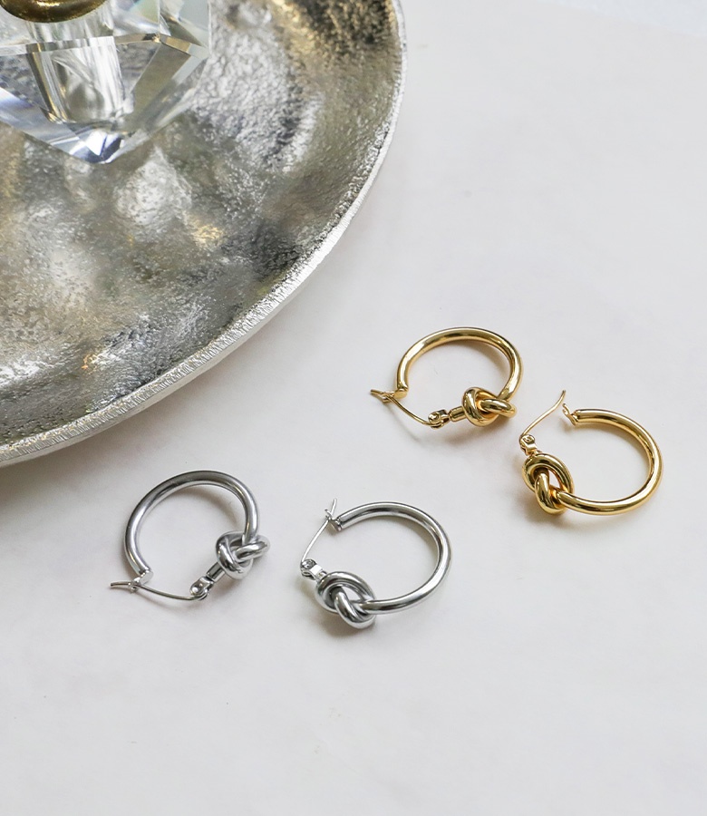 ピアス ステンレス フープ レディース イヤー...の詳細画像2
