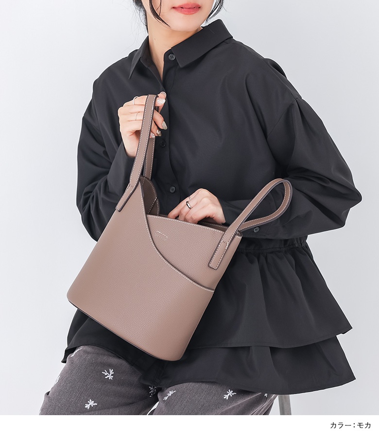 ショルダーバッグ レディース 60代 50代 ファッション雑貨 かばん 鞄 ハンドバッグ 2way  合成皮革「メール便不可」「100」 | osharewalker | 14