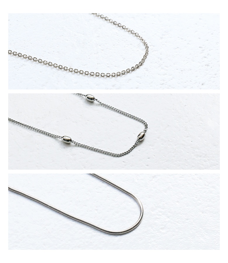 ネックレス アクセサリー 3連チェーン アクセ...の詳細画像4