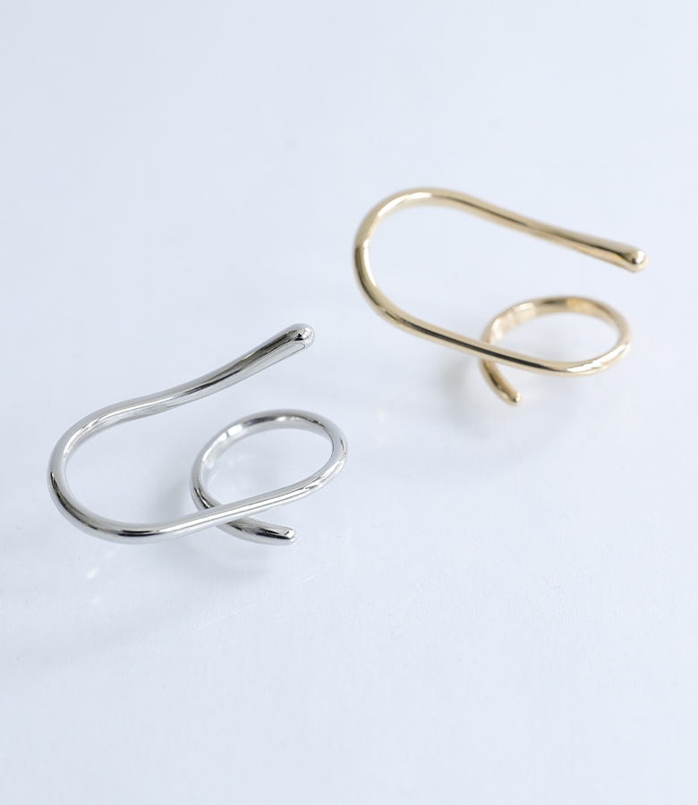 リング レディース アクセサリー 指輪 ダブル...の詳細画像1