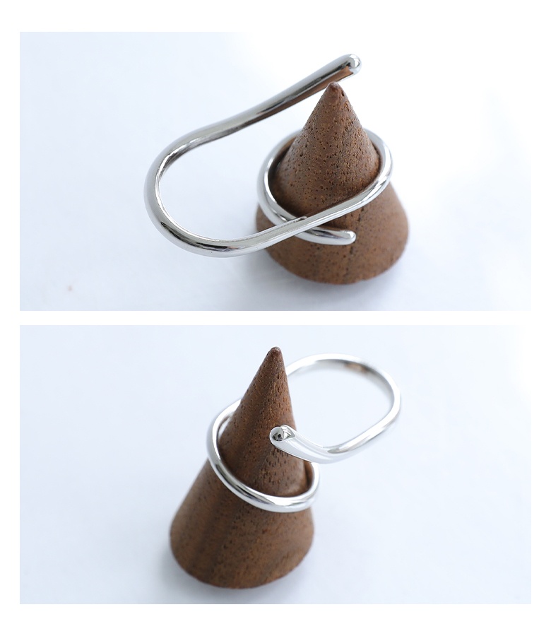 リング レディース アクセサリー 指輪 ダブル...の詳細画像5