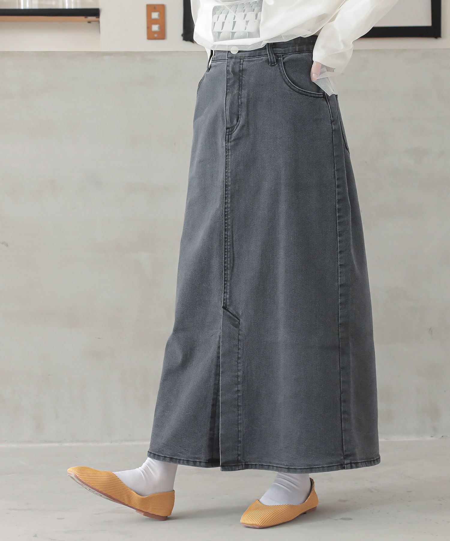 osharewalker スカート レディース ボトムス デニムスカート