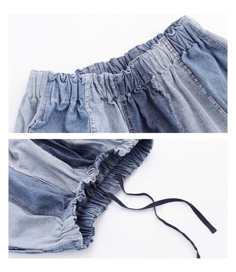 ロングスカート レディース デニム パッチワーク 綿100％ コットン100％ 春 夏 秋 冬 オールシーズン オシャレウォーカー「メール便不可」「20」 | osharewalker | 18