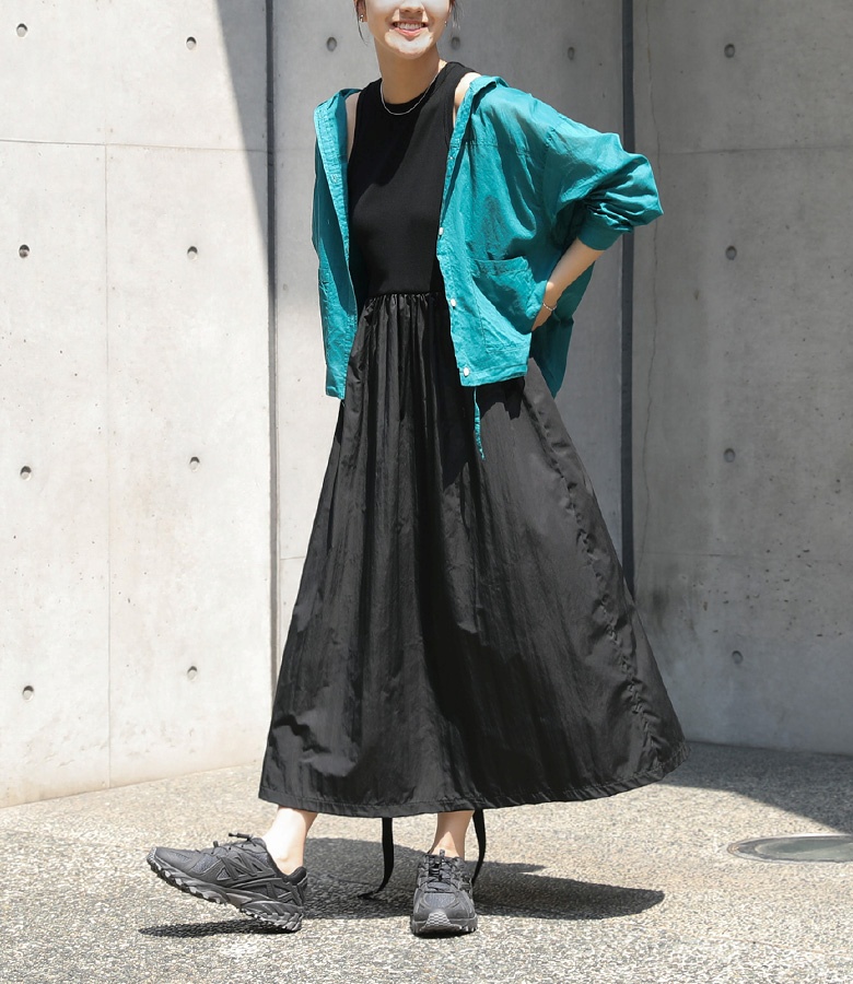 osharewalker ノースリーブワンピース レディース ドレス