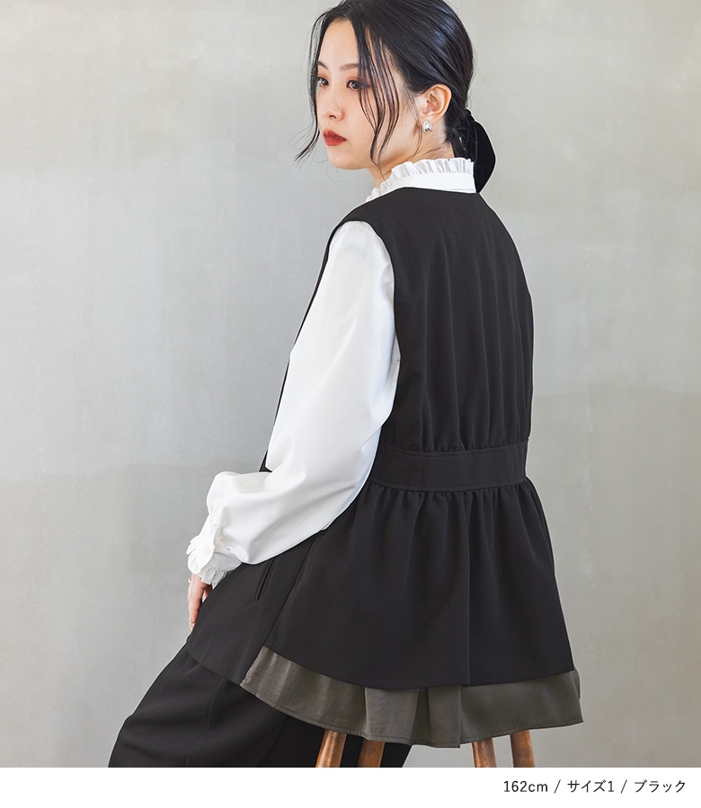 osharewalker（オシャレウォーカー） ジレ ベスト レディース アウター 