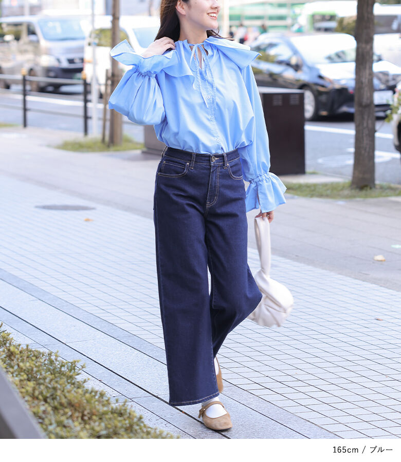 osharewalker（オシャレウォーカー） ブラウス シャツ レディース 長袖