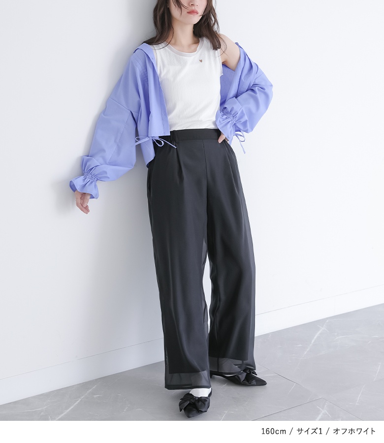 タンクトップ レディース トップス ノースリーブ ハート 刺繍 リブ カットソー インナー シアー 春 夏 秋「メール便可」「5」 | osharewalker | 15