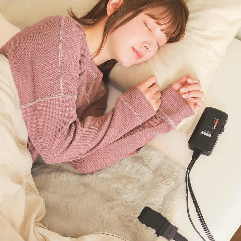 osharewalker 【送料無料】電気毛布 掛け敷き 兼用 洗える ダニ