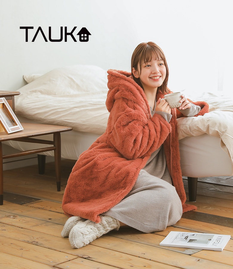 ルームウェア フーディ パーカー レディース トップス 部屋着 ゆったり あったか ふわふわ 冬 着る毛布  「メール便不可」「70」 | osharewalker | 14