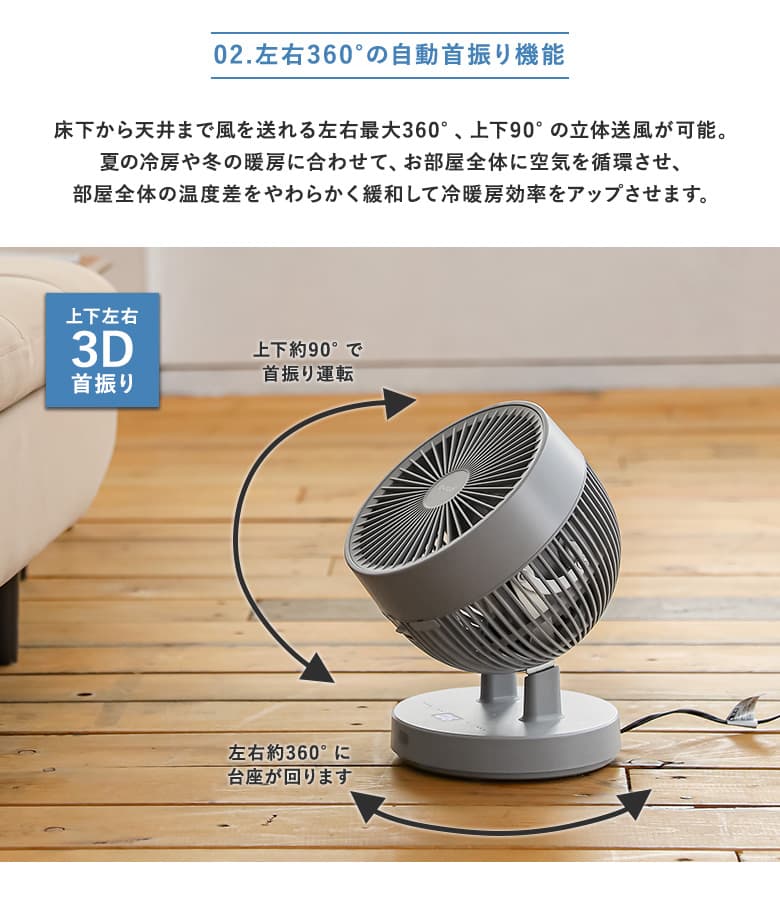 osharewalker（オシャレウォーカー） 「送料無料」サーキュレーター