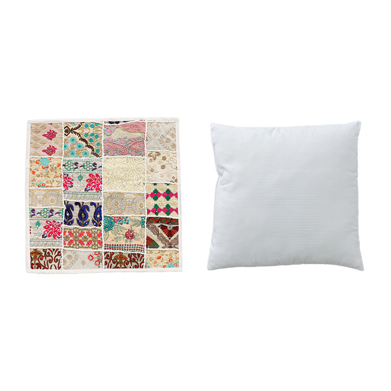 新色登場】クッション クッションカバー パッチワーク ヴィンテージ