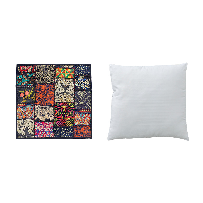 新色登場】クッション クッションカバー パッチワーク ヴィンテージ