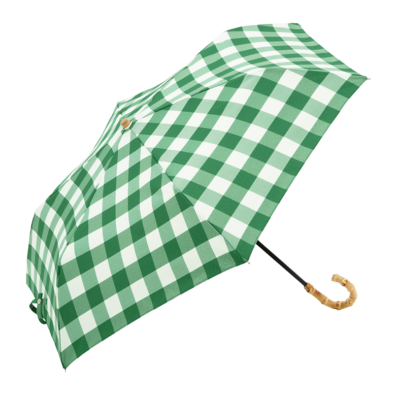 ギンガムチェック 折りたたみ傘 折り畳み傘 雨傘 傘 UVカット 撥水 レディース ギフト プレゼン...