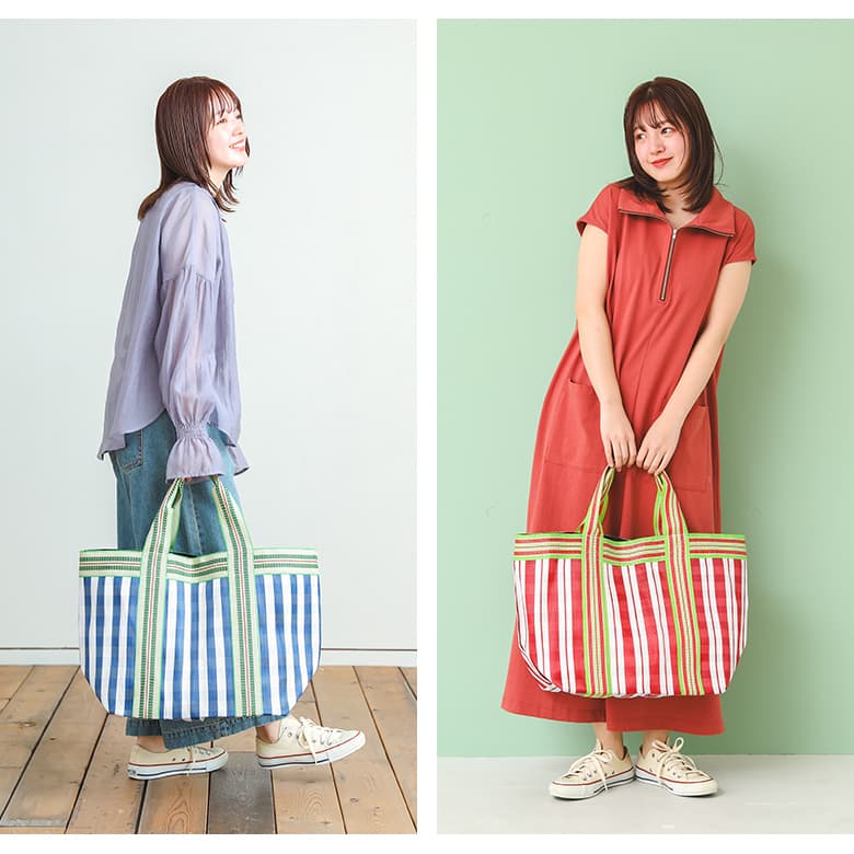osharewalker（オシャレウォーカー） トートバッグ ビニールトート