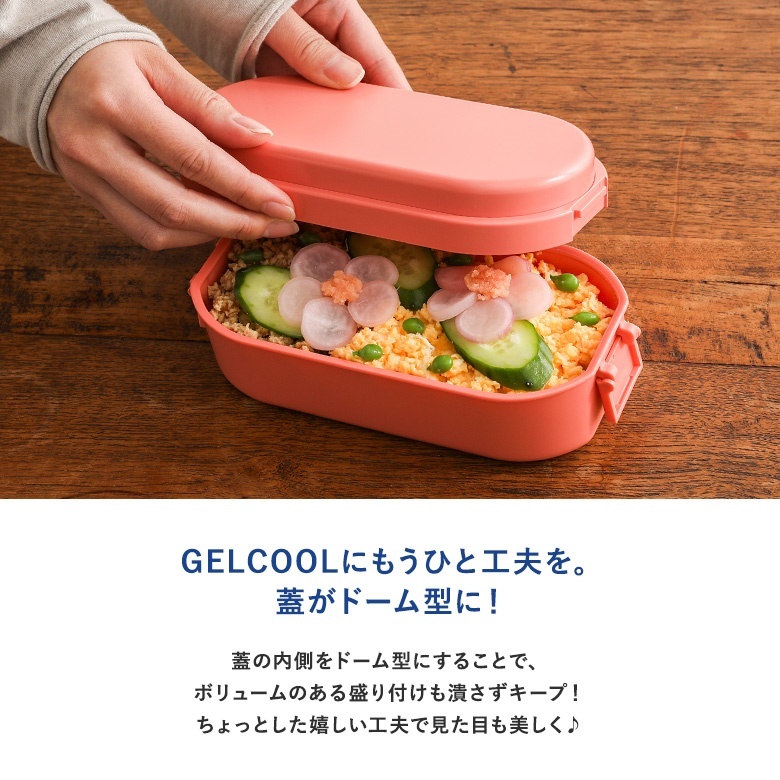 弁当箱 お弁当箱 ランチボックス 保冷 ジェル...の詳細画像2