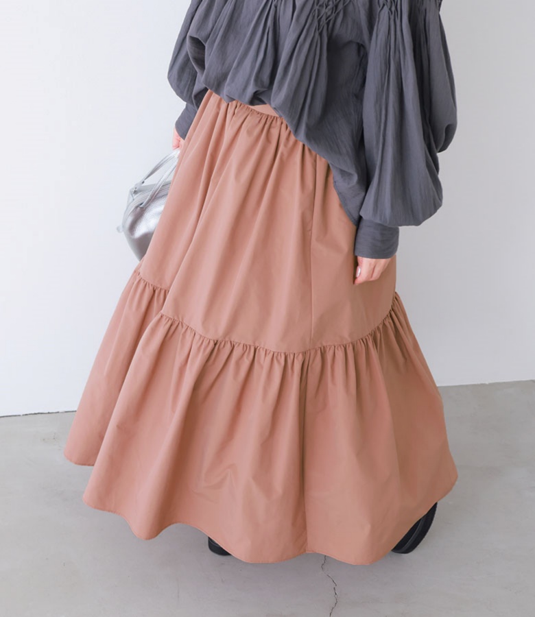 osharewalker（オシャレウォーカー） 「感謝価格」 ティアードスカート