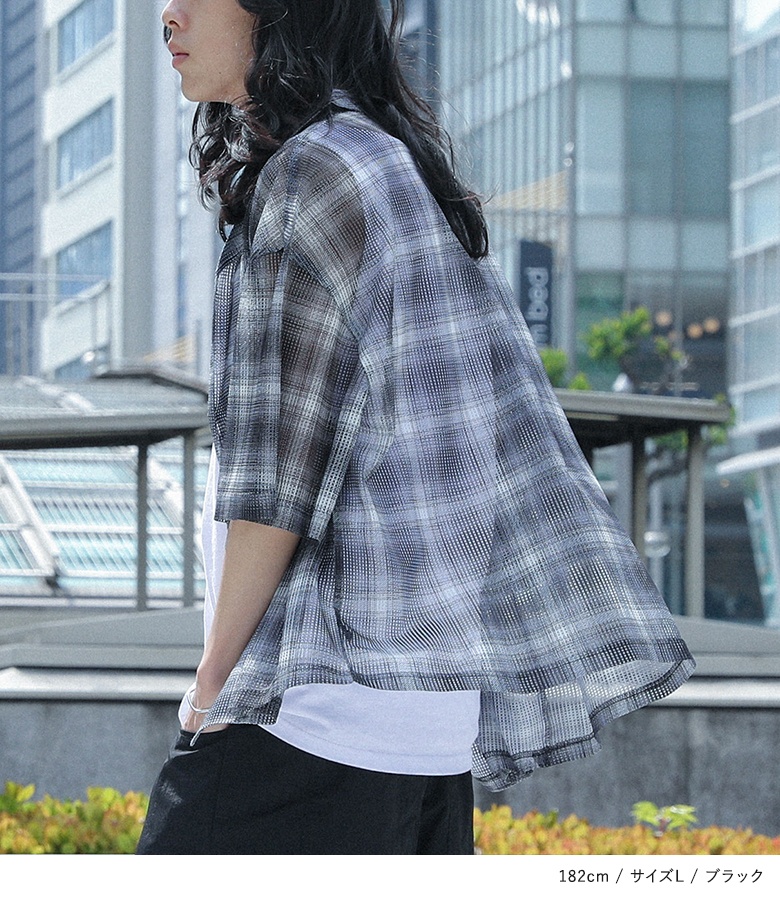 osharewalker（オシャレウォーカー） シャツ メンズ トップス 半袖