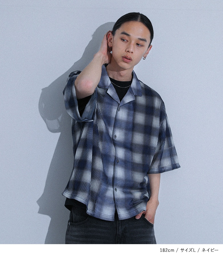 osharewalker（オシャレウォーカー） シャツ メンズ トップス 半袖