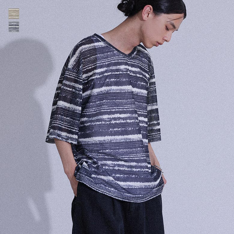 osharewalker（オシャレウォーカー） Tシャツ 半袖 メンズ 春 夏 黒 