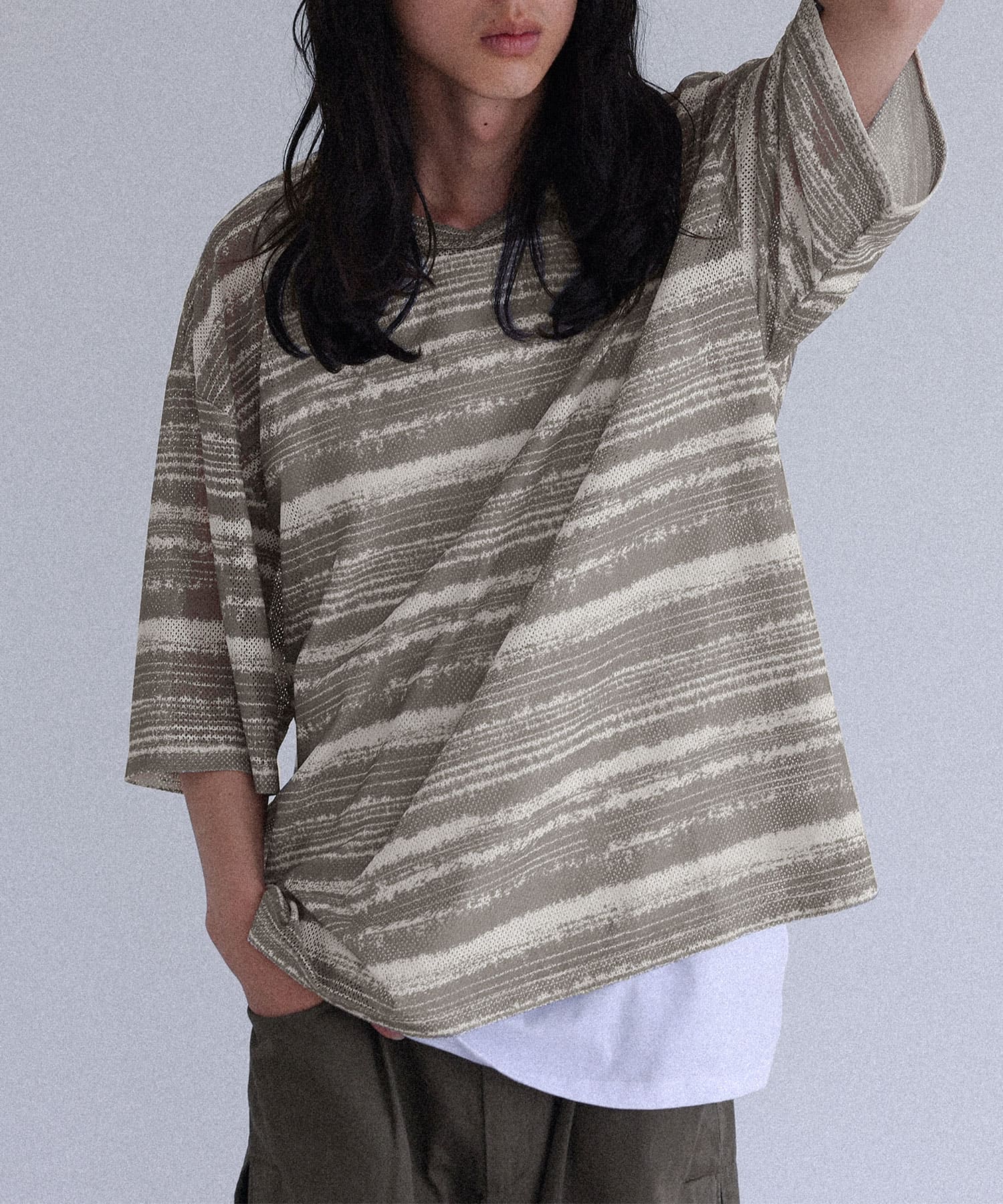 osharewalker（オシャレウォーカー） Tシャツ 半袖 メンズ 春 夏 黒 