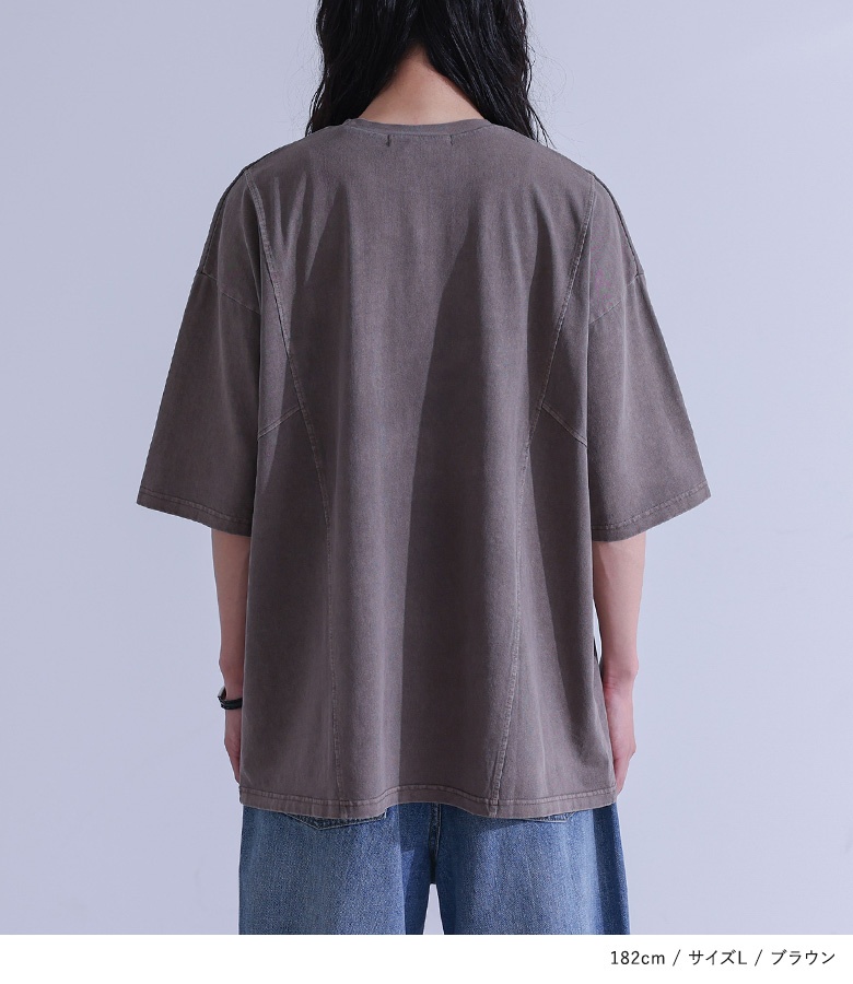 osharewalker（オシャレウォーカー） カットソー Tシャツ 半袖 五分袖