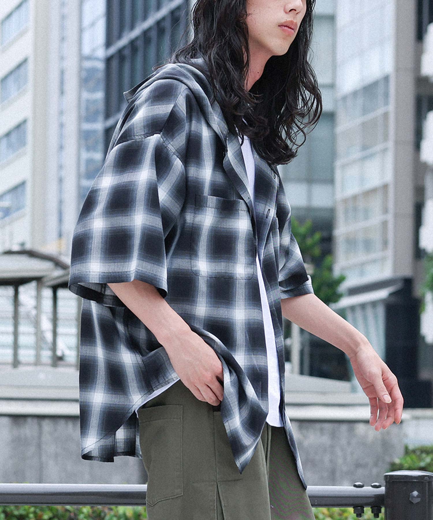 ラグスタイル LUXSTYLE 無地開襟半袖シャツ/オープンカラーシャツ メンズ シャツ 半袖 大きいサイズ オーバーサイズ 無地 セットアップ  （ネイビー） - ファッション通販 MAGASEEK(マガシーク) [NEKORA] 4色展開 半袖 襟付き シャツ M～5XL トップス カットソー 春 夏 大きいサイズ アウター カジュアル メン