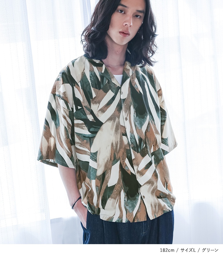osharewalker（オシャレウォーカー） シャツ 半袖 メンズ 春 夏 