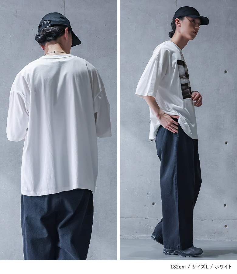 Tシャツ トップス メンズ 春 夏 カットソー...の詳細画像5