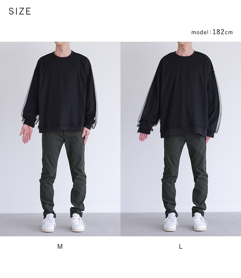 osharewalker（オシャレウォーカー） カットソー 長袖 メンズ トップス