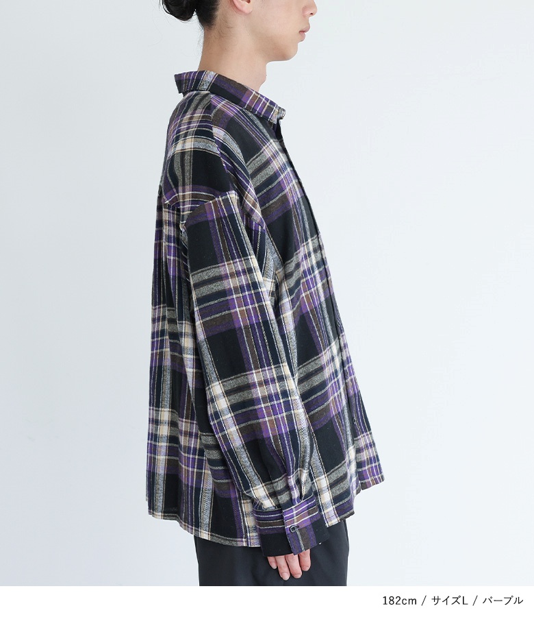 osharewalker（オシャレウォーカー） ネルシャツ メンズ トップス