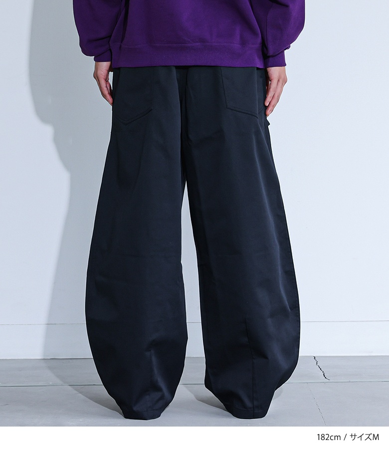 osharewalker（オシャレウォーカー） バレルレッグパンツ ロング